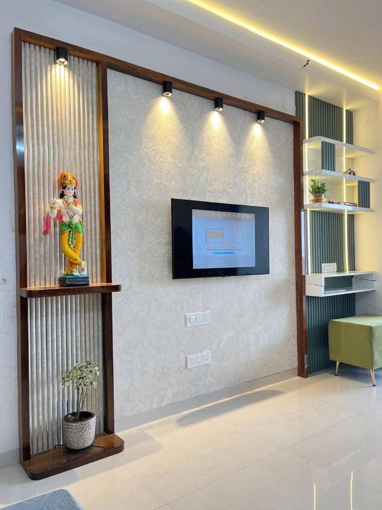Feature Wall with Temple Niche